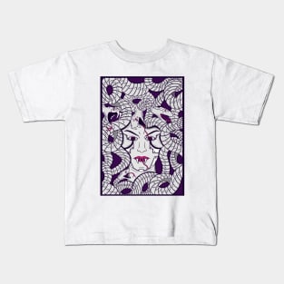 Cyborg Medusa Kids T-Shirt